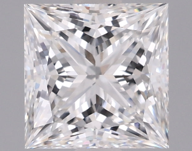 1.58 Carat Princess Shaped, Ideal Cut, E Color, VVS2 Clarity, IGI Certified Lab Grown Diamond