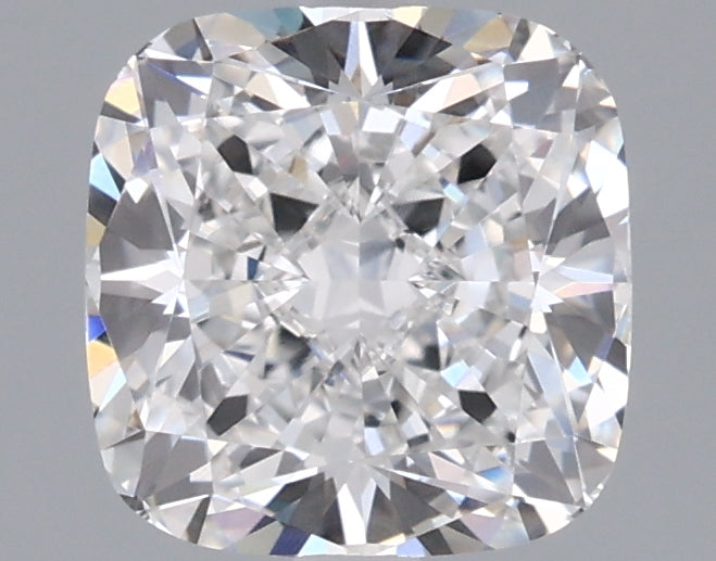 1.50 Carat Cushion Shaped, Ideal Cut, D Color, VVS2 Clarity, IGI Certified Lab Grown Diamond