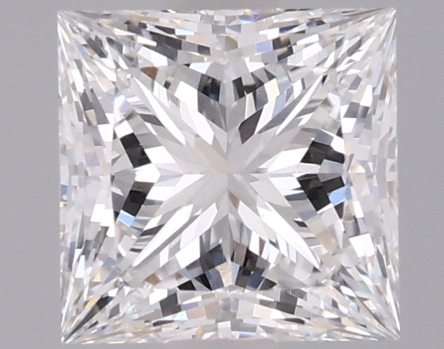 1.51 Carat Princess Shaped, Ideal Cut, E Color, VVS2 Clarity, IGI Certified Lab Grown Diamond