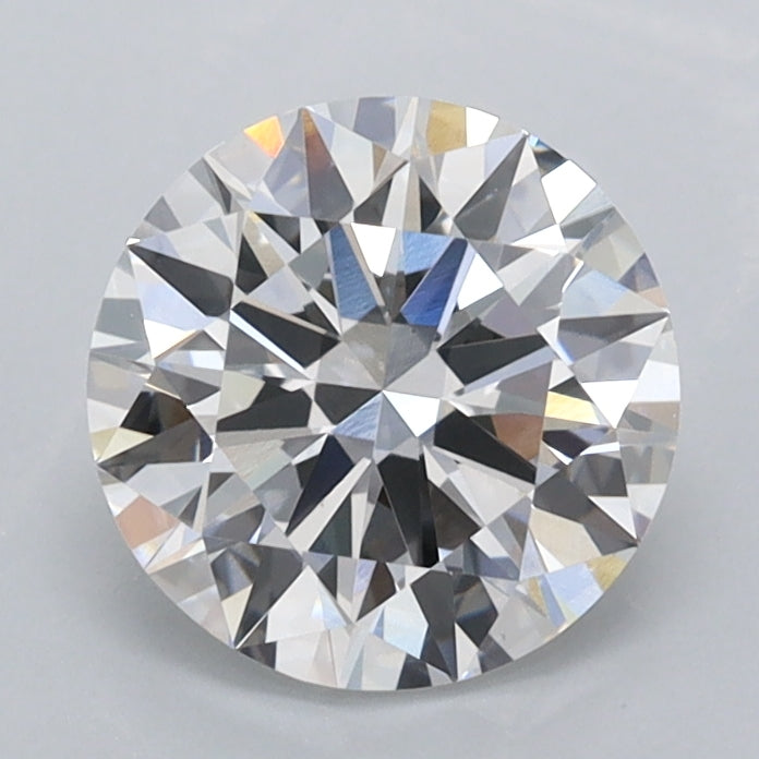 1.50 Carat Round Shaped, Ideal Cut, D Color, VVS2 Clarity, IGI Certified Lab Grown Diamond