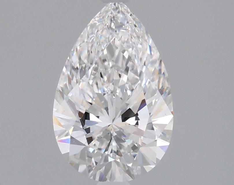 1.03 Carat Pear Shaped, Ideal Cut, D Color, VVS2 Clarity, IGI Certified Lab Grown Diamond
