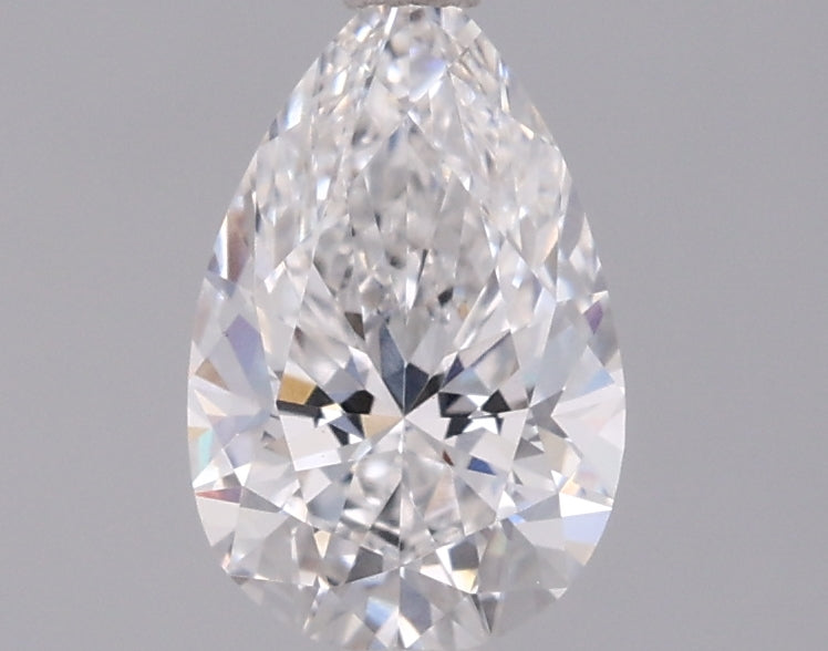 1.03 Carat Pear Shaped, Ideal Cut, D Color, VVS2 Clarity, IGI Certified Lab Grown Diamond