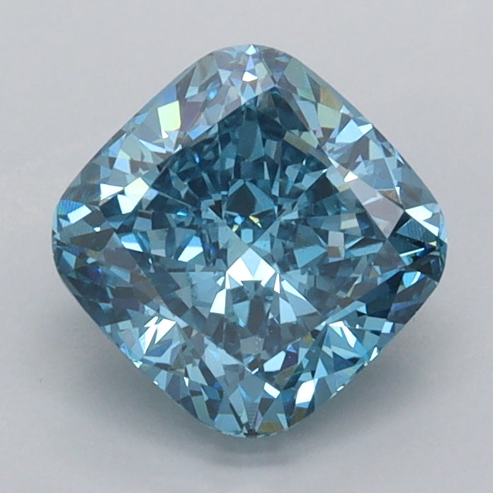 1.51 Carat Cushion Shaped, Ideal Cut, VVS2 Clarity, IGI Certified Lab Grown Diamond