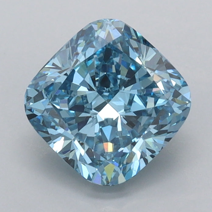 1.50 Carat Cushion Shaped, Excellent Cut, VVS1 Clarity, IGI Certified Lab Grown Diamond