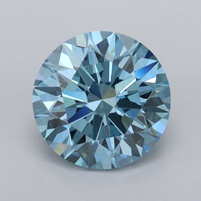 1.04 Carat Round Shaped, Ideal Cut, VVS2 Clarity, IGI Certified Lab Grown Diamond