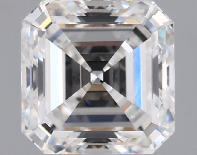 2.00 Carat Asscher Shaped, Excellent Cut, E Color, VVS2 Clarity, IGI Certified Lab Grown Diamond