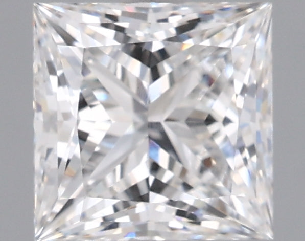 1.55 Carat Princess Shaped, Ideal Cut, E Color, VVS2 Clarity, IGI Certified Lab Grown Diamond