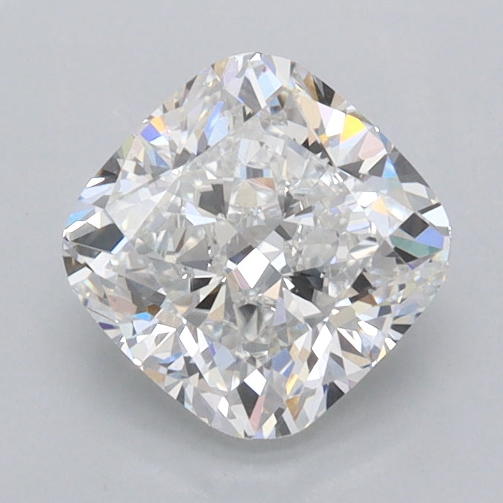 1.52 Carat Cushion Shaped, Ideal Cut, E Color, VVS2 Clarity, IGI Certified Lab Grown Diamond
