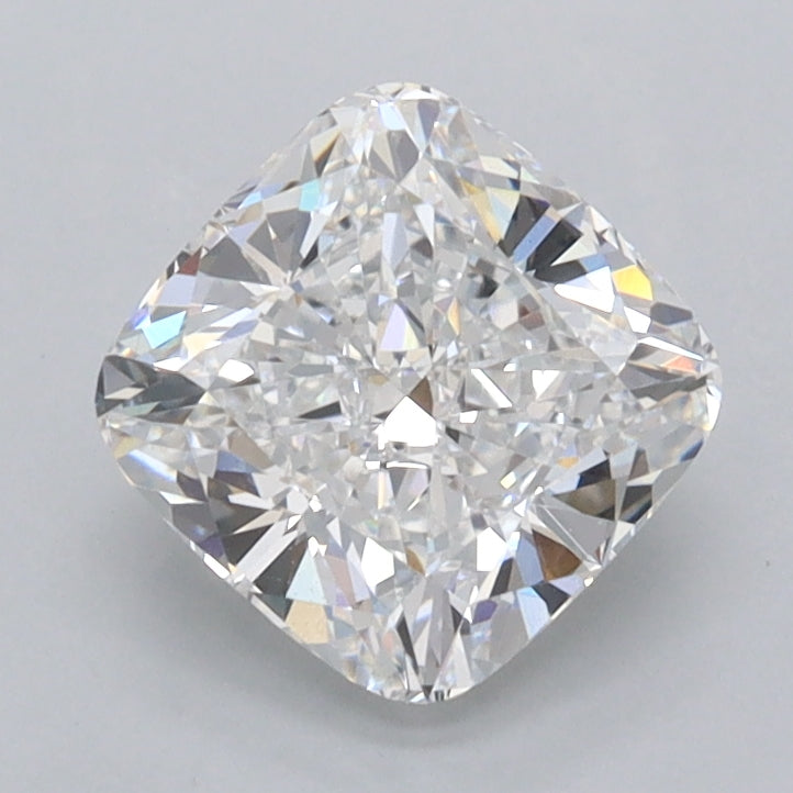 1.52 Carat Cushion Shaped, Ideal Cut, E Color, VVS2 Clarity, IGI Certified Lab Grown Diamond