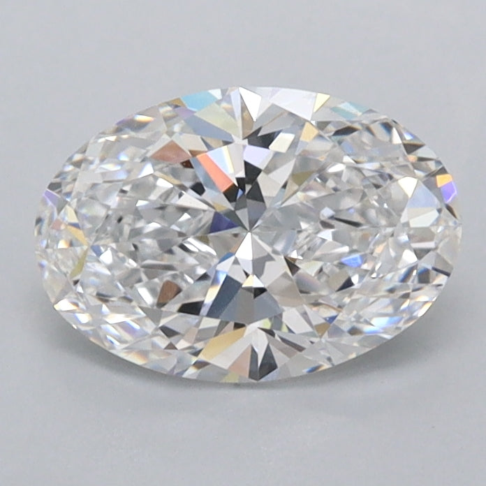 1.07 Carat Oval Shaped, Ideal Cut, D Color, VVS1 Clarity, IGI Certified Lab Grown Diamond