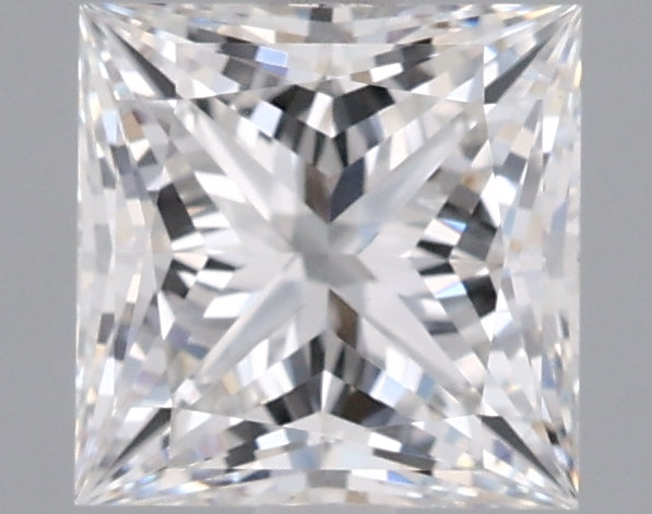 1.51 Carat Princess Shaped, Ideal Cut, E Color, VVS2 Clarity, IGI Certified Lab Grown Diamond