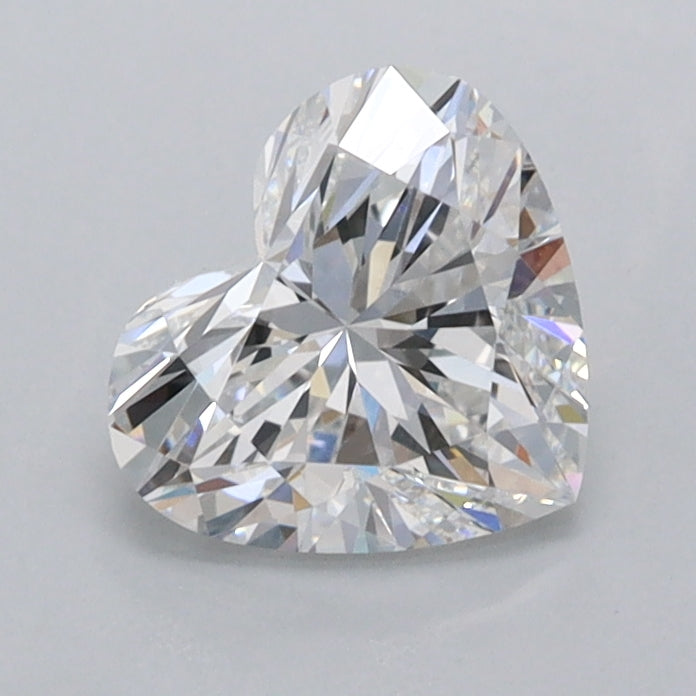 1.06 Carat Heart Shaped, Ideal Cut, E Color, VVS1 Clarity, IGI Certified Lab Grown Diamond