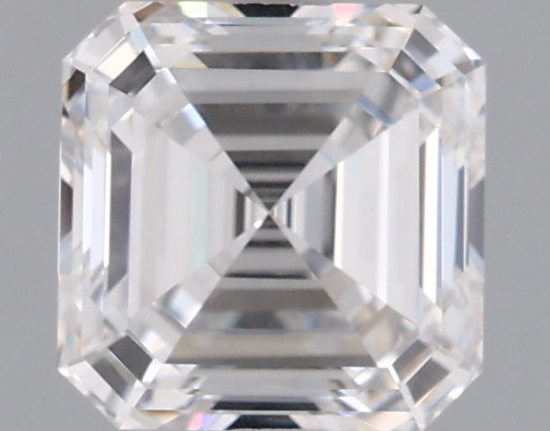 1.52 Carat Asscher Shaped, Excellent Cut, E Color, VVS2 Clarity, IGI Certified Lab Grown Diamond
