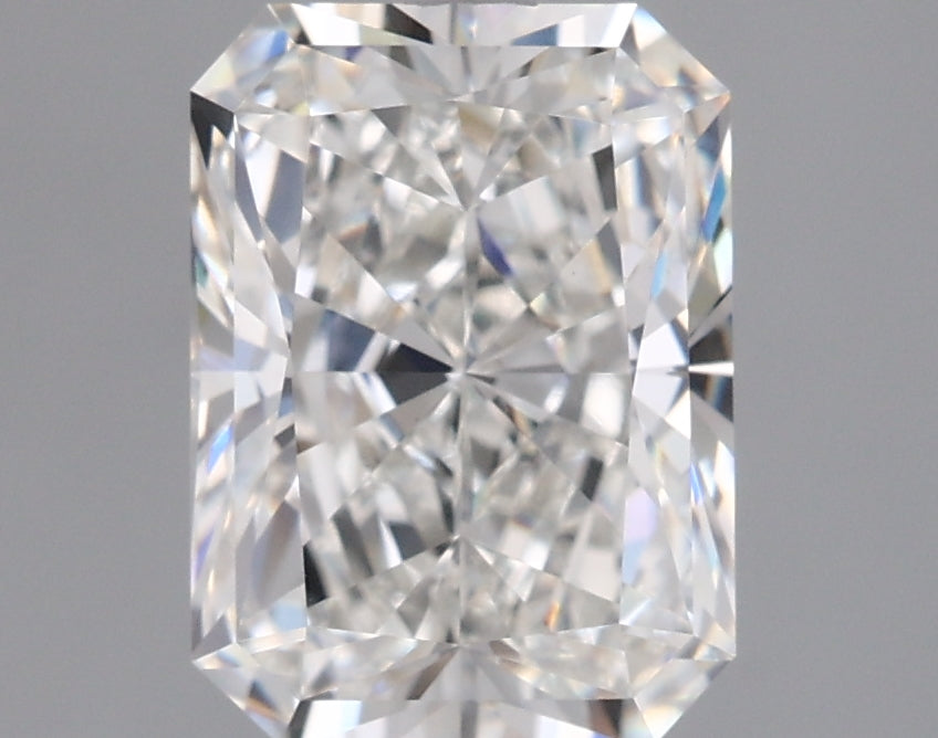 2.05 Carat Radiant Shaped, Ideal Cut, F Color, VVS2 Clarity, IGI Certified Lab Grown Diamond