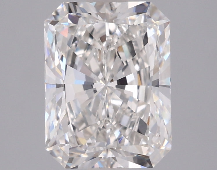 2.02 Carat Radiant Shaped, Ideal Cut, F Color, VVS2 Clarity, IGI Certified Lab Grown Diamond