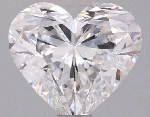 1.03 Carat Heart Shaped, Ideal Cut, D Color, VVS2 Clarity, IGI Certified Lab Grown Diamond