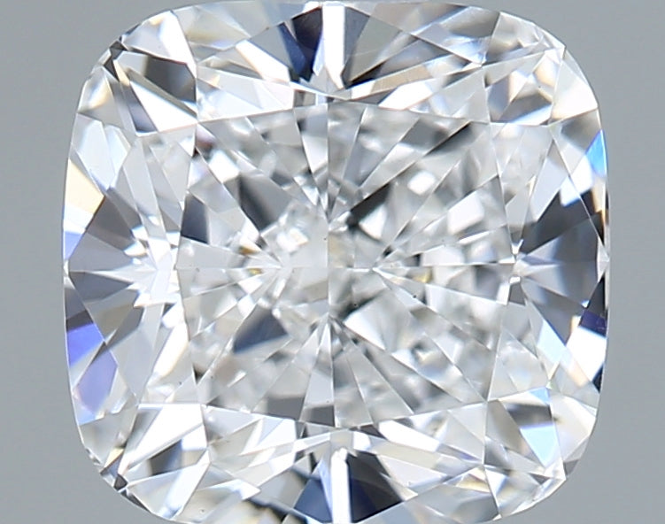 1.34 Carat Cushion Shaped, Ideal Cut, D Color, VS1 Clarity, IGI Certified Lab Grown Diamond