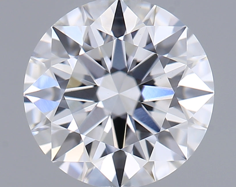 1.07 Carat Round Shaped, Ideal Cut, D Color, VVS2 Clarity, IGI Certified Lab Grown Diamond