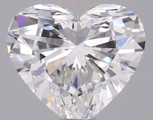 1.03 Carat Heart Shaped, Ideal Cut, D Color, VVS2 Clarity, IGI Certified Lab Grown Diamond