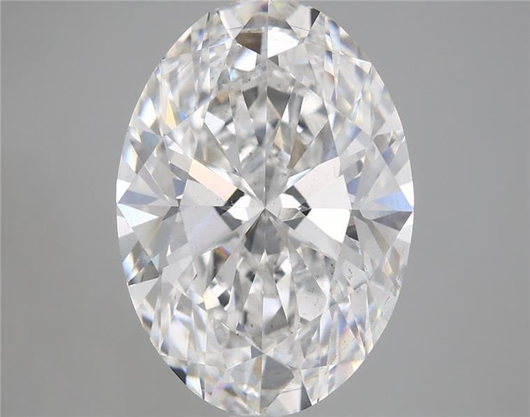 5.23 Carat Oval Shaped, Ideal Cut, E Color, VS2 Clarity, IGI Certified Lab Grown Diamond
