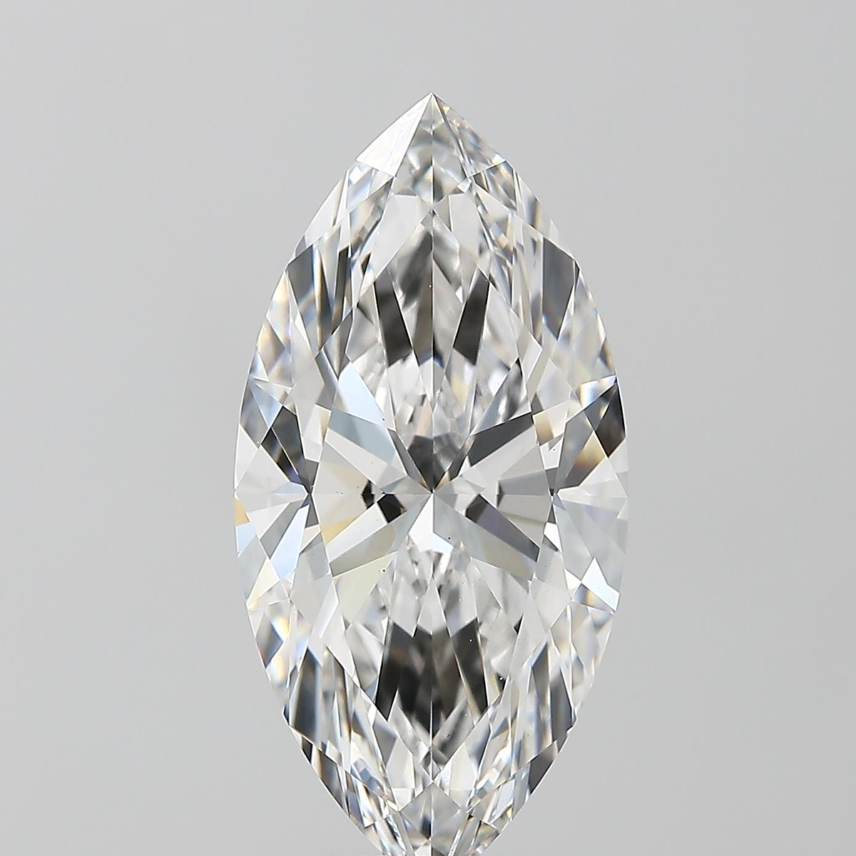 6.36 Carat Marquise Shaped, Ideal Cut, F Color, VS1 Clarity, IGI Certified Lab Grown Diamond