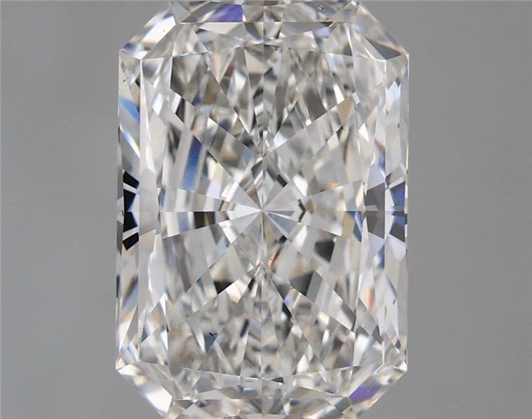 5.13 Carat Radiant Shaped, Excellent Cut, F Color, VS1 Clarity, IGI Certified Lab Grown Diamond