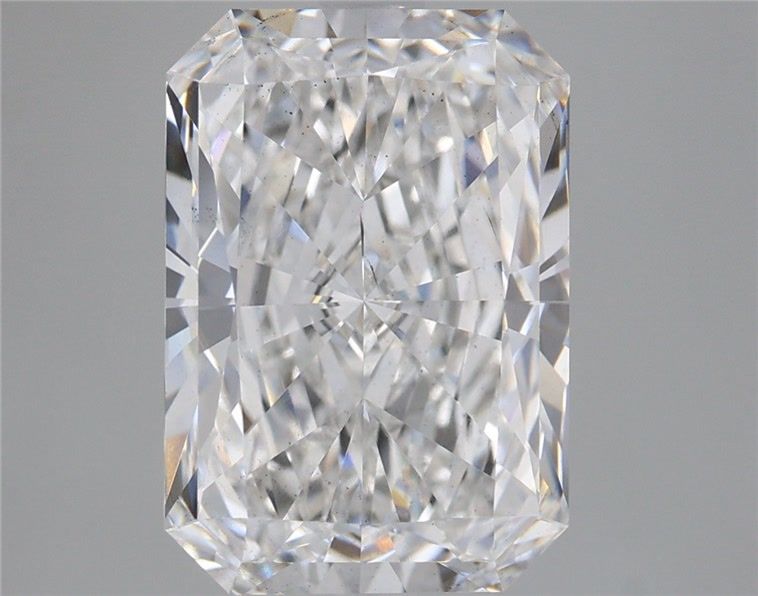 5.30 Carat Radiant Shaped, Excellent Cut, F Color, VS2 Clarity, IGI Certified Lab Grown Diamond