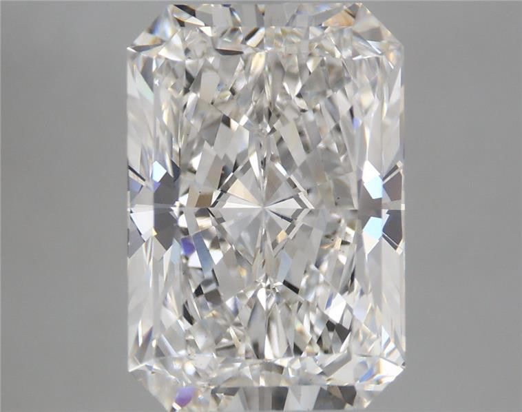 5.11 Carat Radiant Shaped, Ideal Cut, E Color, VS1 Clarity, IGI Certified Lab Grown Diamond