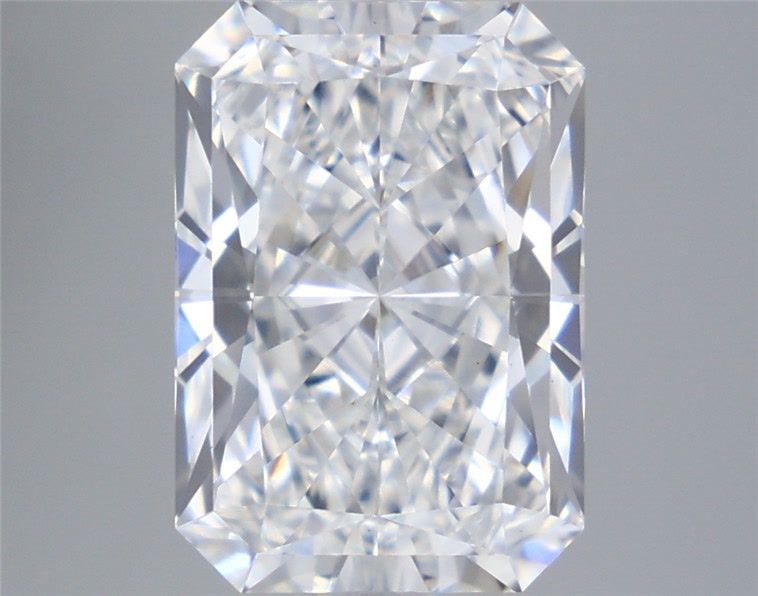 5.18 Carat Radiant Shaped, Ideal Cut, E Color, VS1 Clarity, IGI Certified Lab Grown Diamond