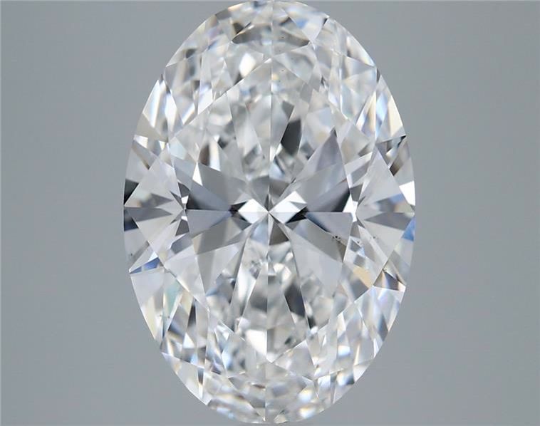 5.37 Carat Oval Shaped, Ideal Cut, E Color, VS2 Clarity, IGI Certified Lab Grown Diamond