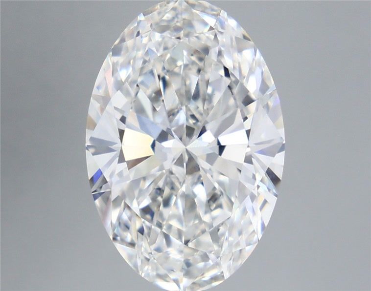 6.92 Carat Oval Shaped, Excellent Cut, F Color, VS1 Clarity, IGI Certified Lab Grown Diamond