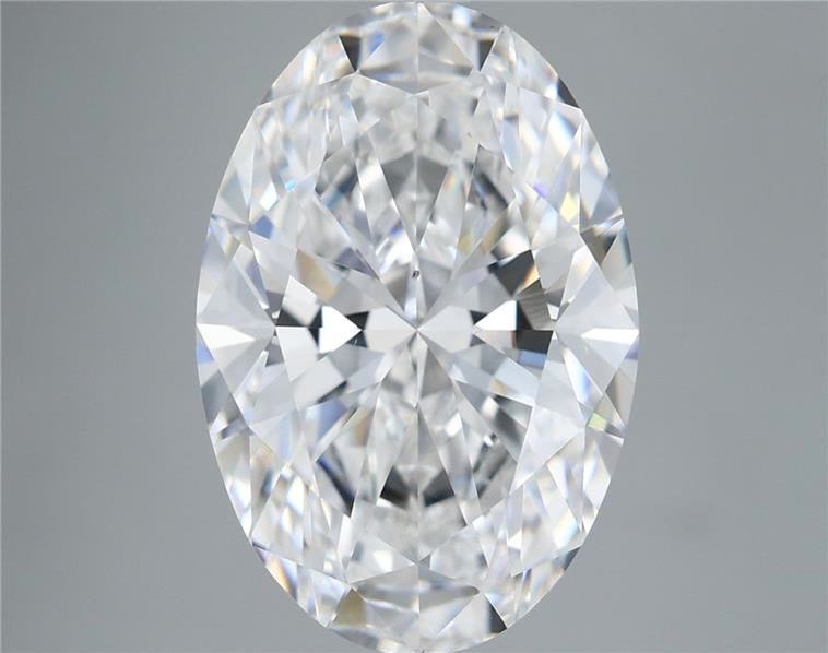 5.59 Carat Oval Shaped, Ideal Cut, E Color, VS1 Clarity, IGI Certified Lab Grown Diamond