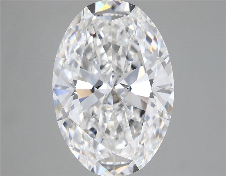 5.59 Carat Oval Shaped, Ideal Cut, E Color, VS1 Clarity, IGI Certified Lab Grown Diamond