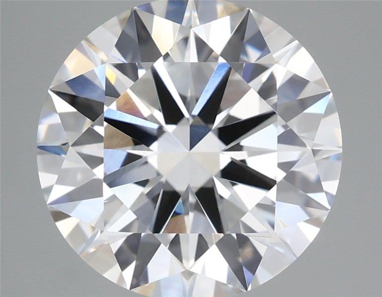 5.57 Carat Round Shaped, Ideal Cut, F Color, VVS2 Clarity, IGI Certified Lab Grown Diamond