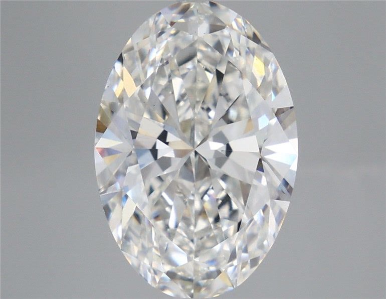 5.39 Carat Oval Shaped, Ideal Cut, F Color, VS2 Clarity, IGI Certified Lab Grown Diamond
