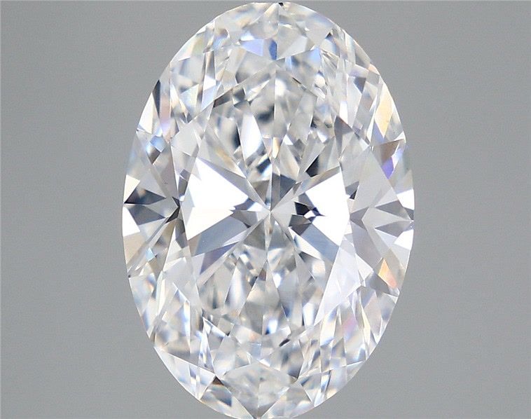 5.53 Carat Oval Shaped, Ideal Cut, D Color, VS1 Clarity, IGI Certified Lab Grown Diamond
