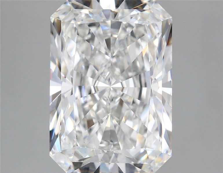 5.07 Carat Radiant Shaped, Ideal Cut, E Color, VS2 Clarity, IGI Certified Lab Grown Diamond