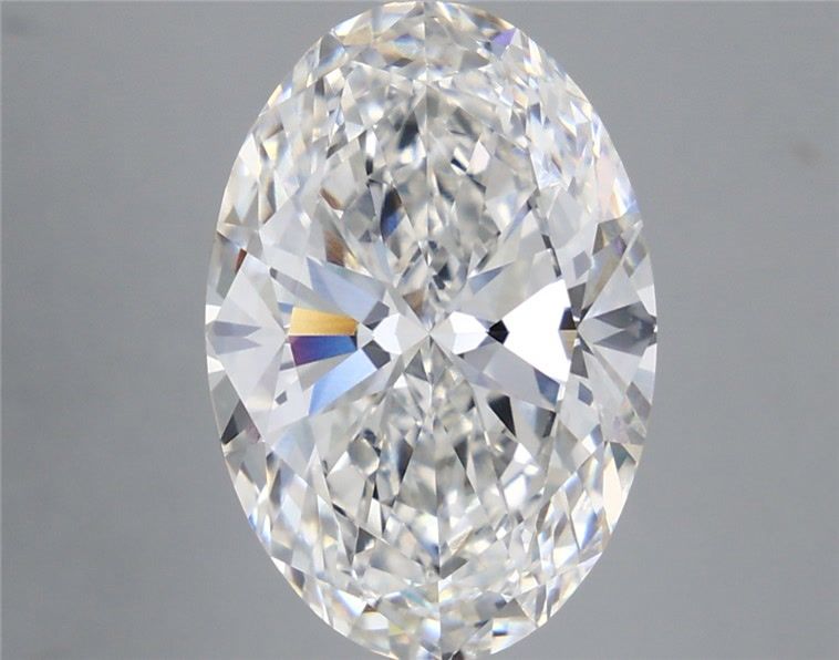 6.81 Carat Oval Shaped, Excellent Cut, F Color, VVS2 Clarity, IGI Certified Lab Grown Diamond