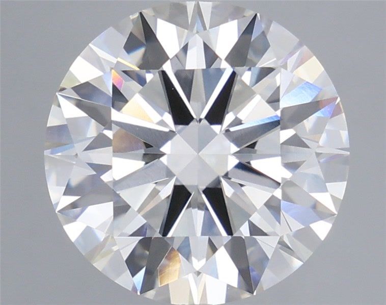 5.54 Carat Round Shaped, Ideal Cut, F Color, VVS2 Clarity, IGI Certified Lab Grown Diamond