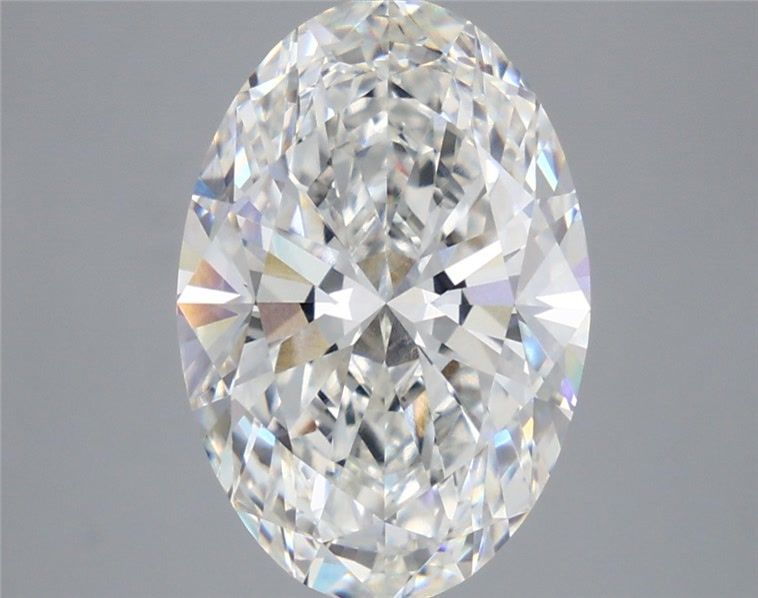 5.54 Carat Oval Shaped, Ideal Cut, F Color, VVS2 Clarity, IGI Certified Lab Grown Diamond