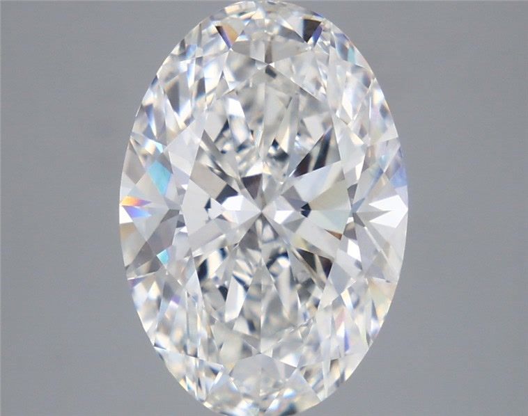 5.52 Carat Oval Shaped, Ideal Cut, F Color, VS2 Clarity, IGI Certified Lab Grown Diamond