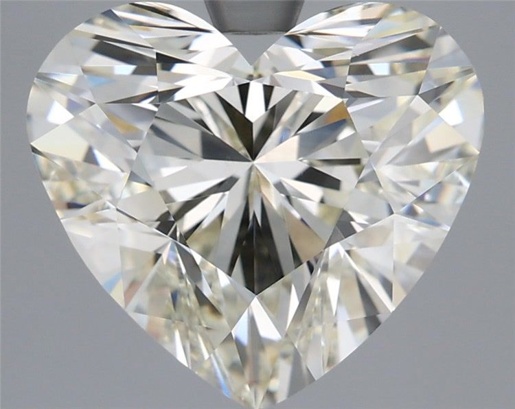 5.98 Carat Heart Shaped, Very Good Cut, K Color, VS1 Clarity, IGI Certified Lab Grown Diamond