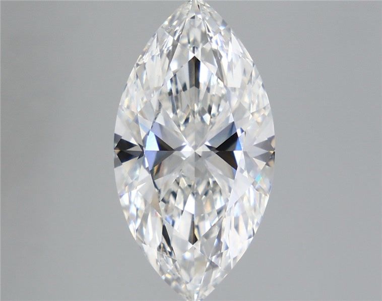 5.09 Carat Marquise Shaped, Ideal Cut, F Color, VS1 Clarity, IGI Certified Lab Grown Diamond