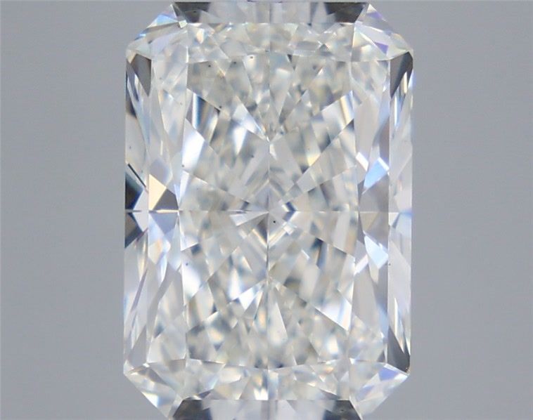 5.27 Carat Radiant Shaped, Ideal Cut, F Color, VS2 Clarity, IGI Certified Lab Grown Diamond