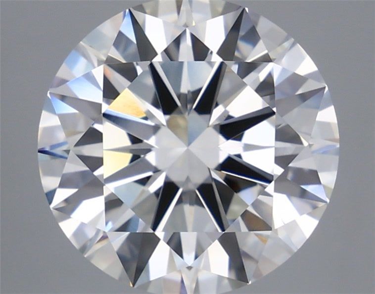 5.49 Carat Round Shaped, Excellent Cut, F Color, VVS2 Clarity, IGI Certified Lab Grown Diamond