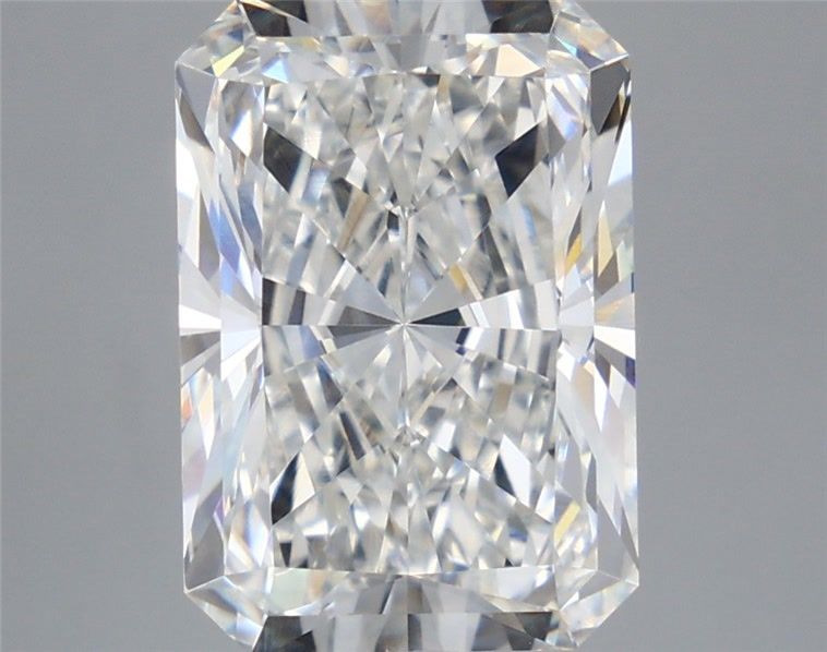 5.79 Carat Radiant Shaped, Excellent Cut, E Color, VVS2 Clarity, IGI Certified Lab Grown Diamond