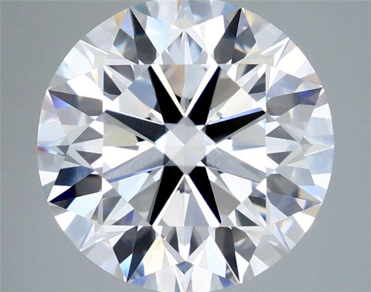 5.35 Carat Round Shaped, Ideal Cut, F Color, VVS2 Clarity, IGI Certified Lab Grown Diamond