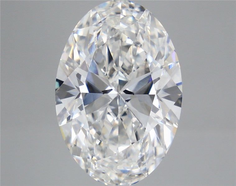 5.87 Carat Oval Shaped, Ideal Cut, E Color, VVS2 Clarity, IGI Certified Lab Grown Diamond