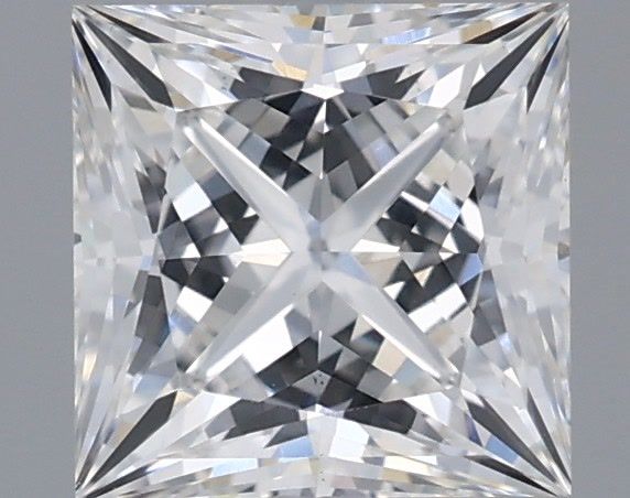 1.88 Carat Princess Shaped, Ideal Cut, E Color, VS1 Clarity, IGI Certified Lab Grown Diamond