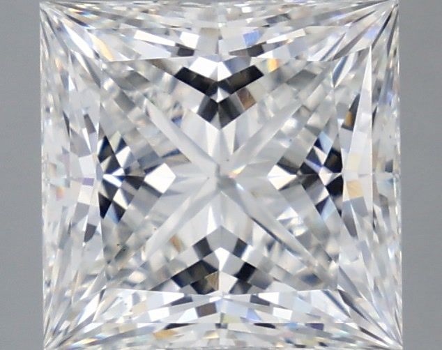 4.04 Carat Princess Shaped, Ideal Cut, E Color, VS1 Clarity, IGI Certified Lab Grown Diamond